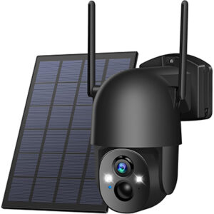Solar Security Cameras CQ1X Black